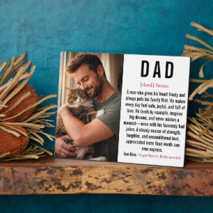 Personalized Animal Father’s Day   Cute Animals  Plaque