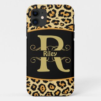 Personalized Animal Leopard Cheetah Print