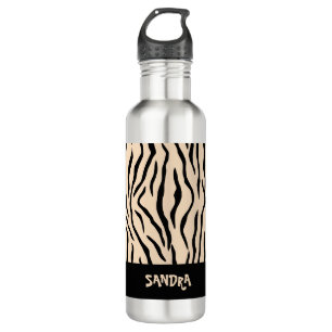 Personalized Animal Print water Stainless Steel Water Bottle