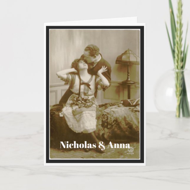 Personalized Anniversary Card Wedding Anniversary (Front)