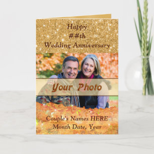 Husband Wedding Anniversary Cards Zazzle