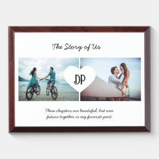 Personalized Anniversary Gift Photo Collage | DP7 Award Plaque