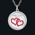 Personalized Anniversary Gifts - Custom Couple Silver Plated Necklace<br><div class="desc">Celebrate your love with this exquisite personalized necklace, featuring custom names, and your special anniversary date. This timeless piece combines elegance and sentiment, making it the perfect keepsake to honor your unforgettable moments together. Whether you're searching for personalized anniversary gifts for her or a unique way to surprise your partner,...</div>