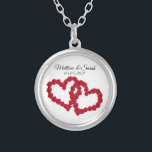 Personalized Anniversary Gifts - Custom Couple Silver Plated Necklace<br><div class="desc">Celebrate your love with this exquisite personalized necklace, featuring custom names, and your special anniversary date. This timeless piece combines elegance and sentiment, making it the perfect keepsake to honor your unforgettable moments together. Whether you're searching for personalized anniversary gifts for her or a unique way to surprise your partner,...</div>