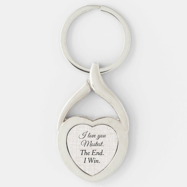 Personalized Anniversary Gifts For Her Keychain (Front)