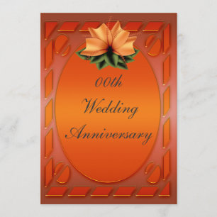 Personalized Anniversary Party Invitation