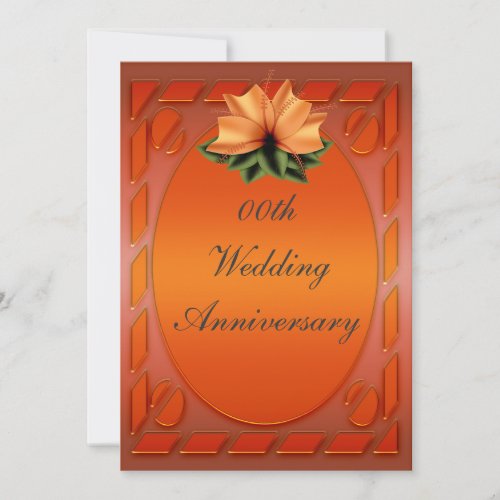 Personalized Anniversary Party Invitation