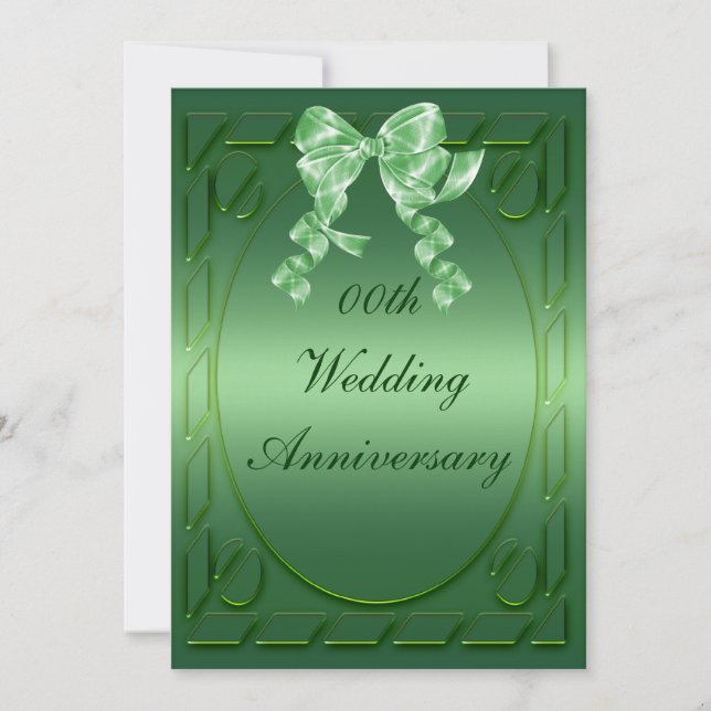 Personalized Anniversary Party Invitation (Front)