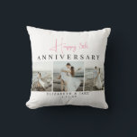 Personalized Anniversary Photo Pillow for Couples<br><div class="desc">Celebrate love and memories with this Personalized Anniversary Photo Pillow for Couples, the perfect keepsake for your special day. Soft, cozy, and beautifully designed, this pillow lets you showcase your favorite photos and names, creating a heartfelt piece of home décor that tells your love story. Whether you’re celebrating your 1st,...</div>