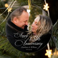 Personalized Anniversary Wedding Photo