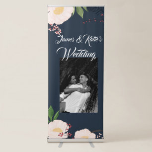 Personalized Announcement Banner Baby Pink Cosmos