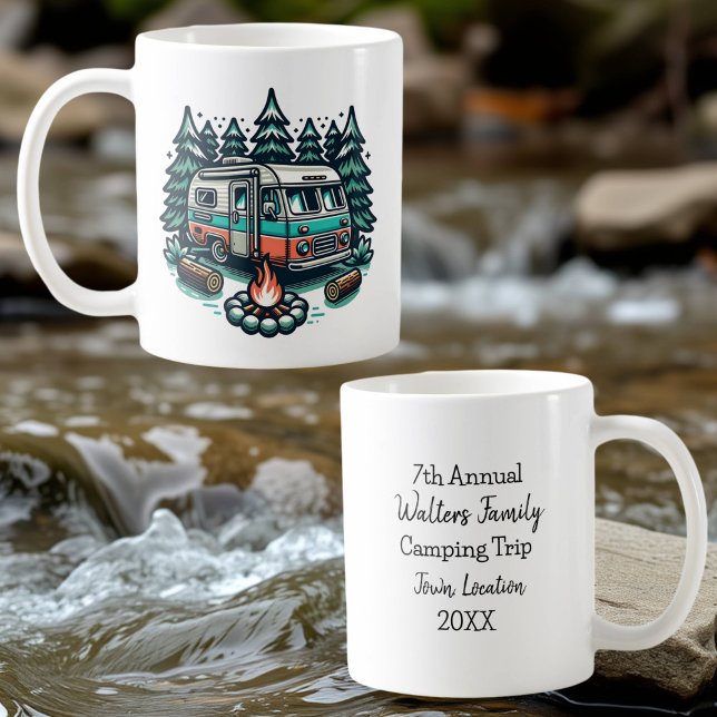 Personalized Annual Camping Trip  Coffee Mug (Creator Uploaded)