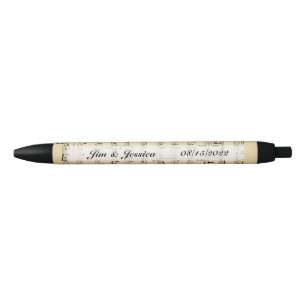 Personalized Antique Music Theme Pen
