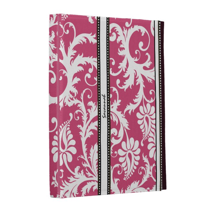 Personalized Any Color Damask iPad Case