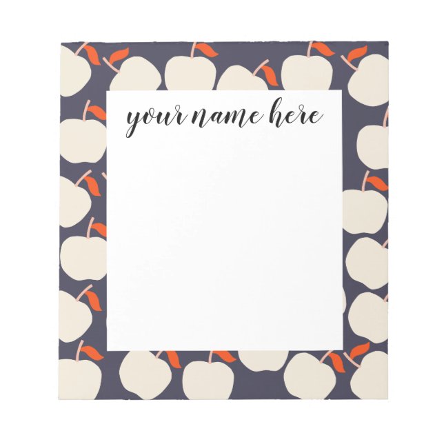 Personalized Apple Notepad (Front)