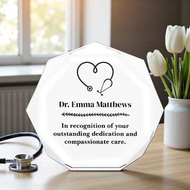 Personalized Appreciation For Doctor Acrylic Award (Creator Uploaded)