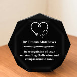 Personalized Appreciation For Doctor Black Acrylic Award<br><div class="desc">Celebrate your favorite doctor in style with our Personalized Appreciation For Doctor Black Acrylic Award. Made from high-quality acrylic,  this award can be customized with their name,  making it a truly special and thoughtful gift. Show your gratitude and appreciation with this elegant keepsake!</div>