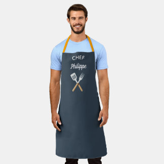 Personalized apron, custom name apron