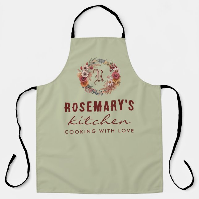 Personalized Apron For Women Gifts (Front)