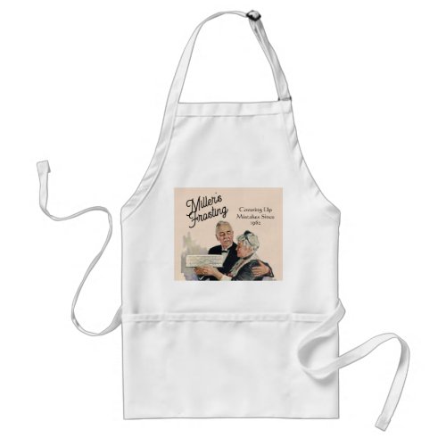 Personalized Apron Frosting Covering Up Mistakes 