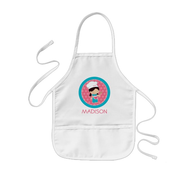 Personalized Apron - Little Baker Party Favors (Front)