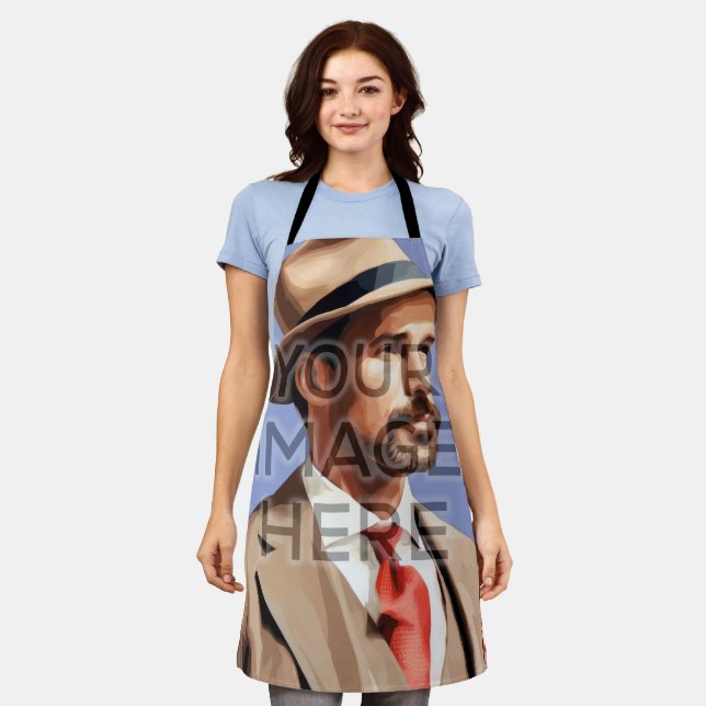 Personalized Apron Square Images (Worn)