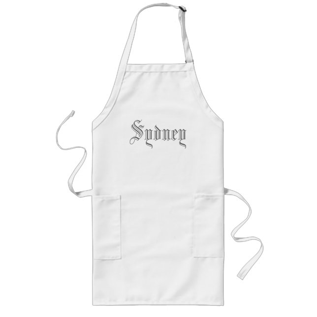 Personalized Apron - Sydney (Front)