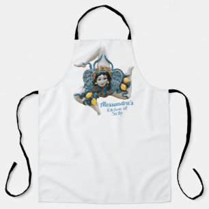 Personalized Apron Trinacria Sicily 3 legged icon