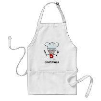 Personalized aprons with chef name Personalized aprons with chef name