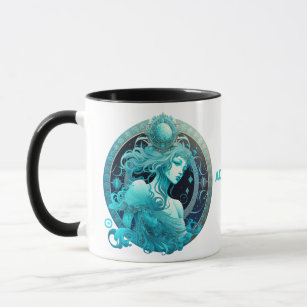Personalized Aquarius Zodiac Astrology Birthday  Mug
