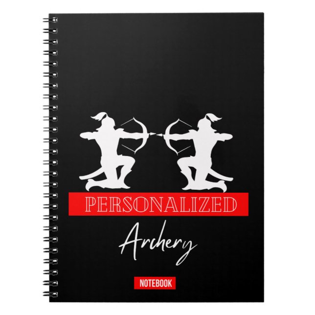 Personalized Archery Notebook (Front)