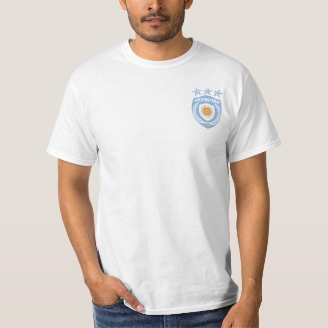 Personalized Argentina Sport Jersey T-Shirt (Front)