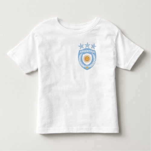 Personalized Argentina Sport Jersey Toddler T_Shir Toddler T_shirt