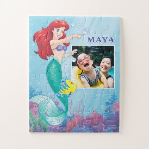 Personalized Ariel with Photo Jigsaw Puzzle