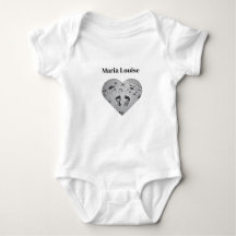 Personalized Aries Baby Bodysuit