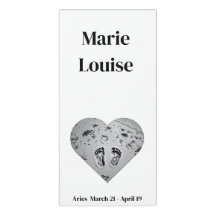 Personalized Aries Baby DoorSign