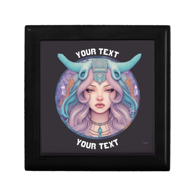 PERSONALIZED ARIES ZODIAC SIGN  GIFT BOX (Front)