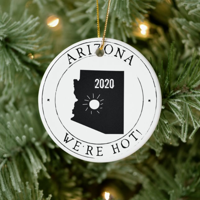 Personalized Arizona Ornament (Tree)