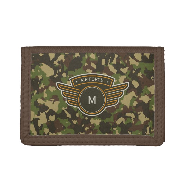 Personalized Army Military Print Photo Wallet (Front)