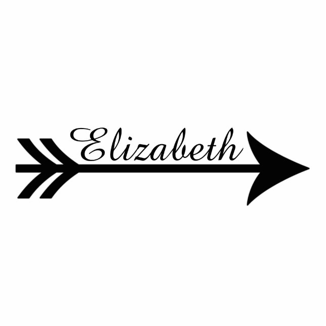 Personalized arrow  cutout (Front)