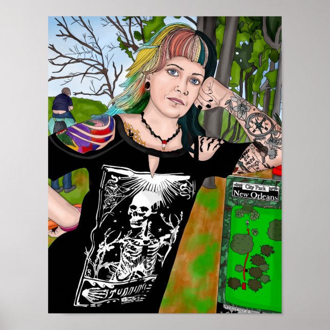 Personalized Art | Add Your Art to this  Poster (Front)