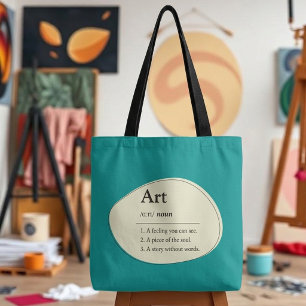 Personalized Art Definition Tote Bag