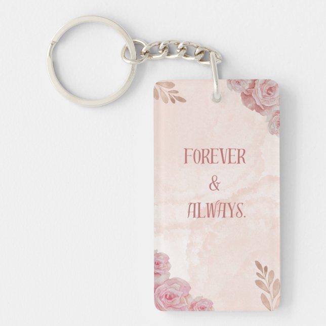  Personalized Art for Everyday Style Keychain (Front)