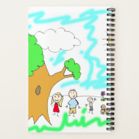 Pink Brush Personalized Art Journal Custom Sketch Book Monogrammed  Sketchbook Personalized Kids Gift Kids Art Journal Drawing Pads 