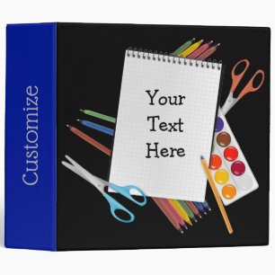 Personalized Artist Binder
