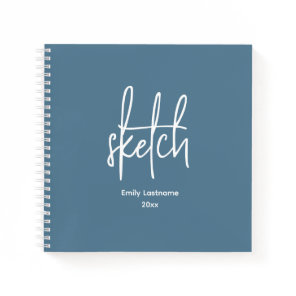 Personalized Artist Sketch Sketchbook Notebook