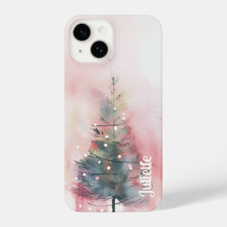 Personalized artistic Christmas Tree phone case