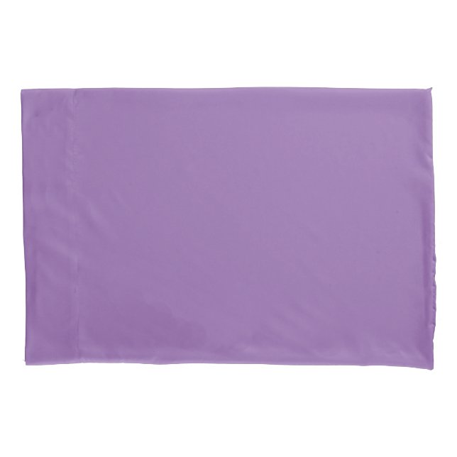 Personalized Artwork Photo Purple Single Standard Pillowcase (Front)