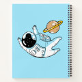 Personalized Astronaut Outer Space Notebook | Zazzle