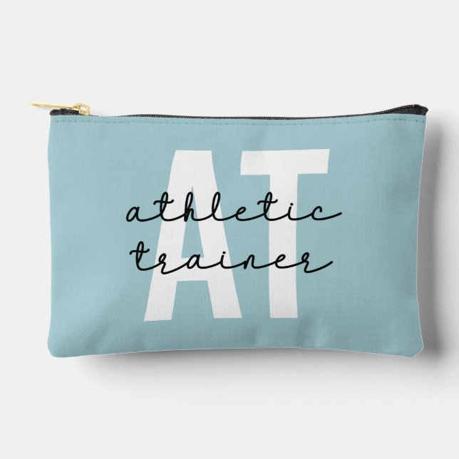 Personalized Athletic Trainer AT Athletic Training Accessory Pouch (Front)